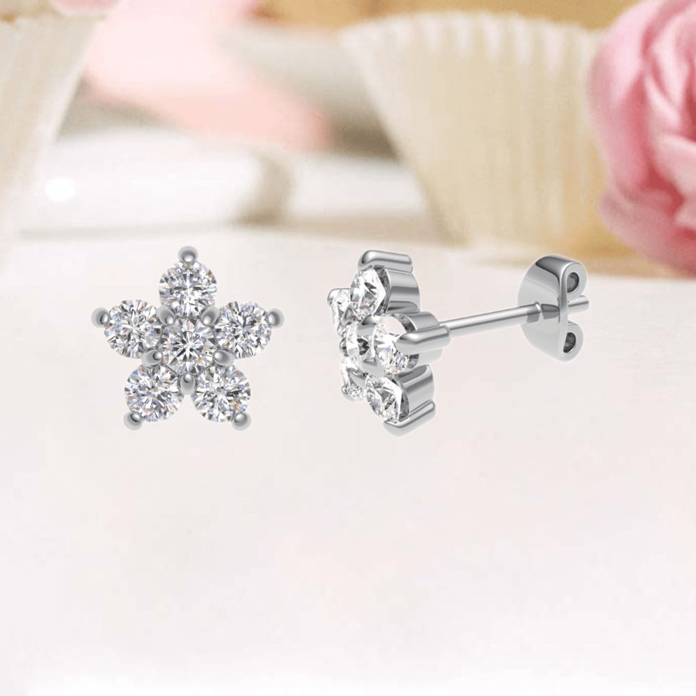 Cluster Earrings, Earrings, Pendants & Bracelets, Diamond Earrings, Wedding Earrings, Engagement Earrings, Engagement Diamond Earrings, Wedding Diamond Earrings
