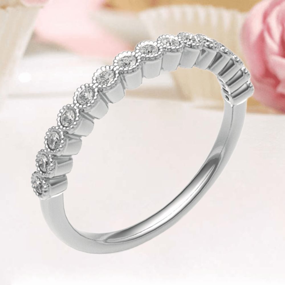 Vintage, Eternity Ring, Diamond Ring, Wedding Ring, Engagement Ring, Engagement Diamond Ring, Wedding Diamond Ring
